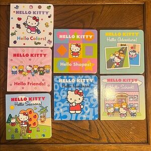 Hello Kitty kids books | set of 7 Hello Kitty board books